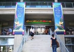 Student Services Center, steps to Crouton's restaurant