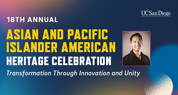 text illustration - Asian Pacific Islander Heritage Celebration - UC San Diego, May 2