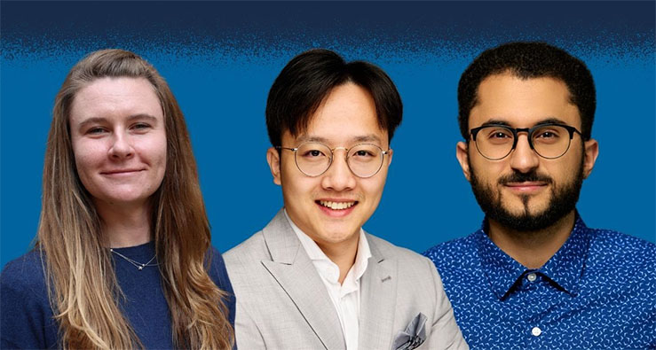  Jacobs School of Engineering alumni Liz Izhikevich, Sai Zhou and Mohammad Alkhadra have been named to the 2025 Forbes 30 Under 30 lists