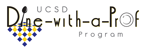 UCSD Dine with a Prof program logo