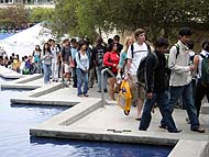 Students at Price Center