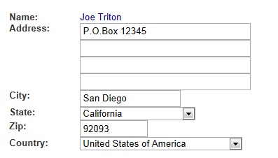 Mailing Address With Po Box