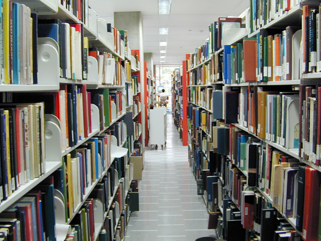 University of California, San Diego - UCSD Library Bookshelves