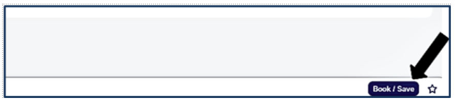 Screenshot - TSS Book/Save button
